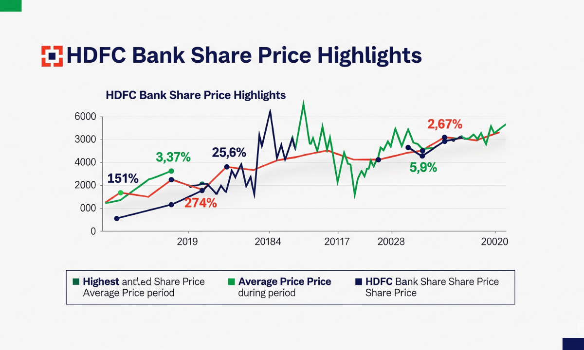 HDFC Bank Share Price Highlights