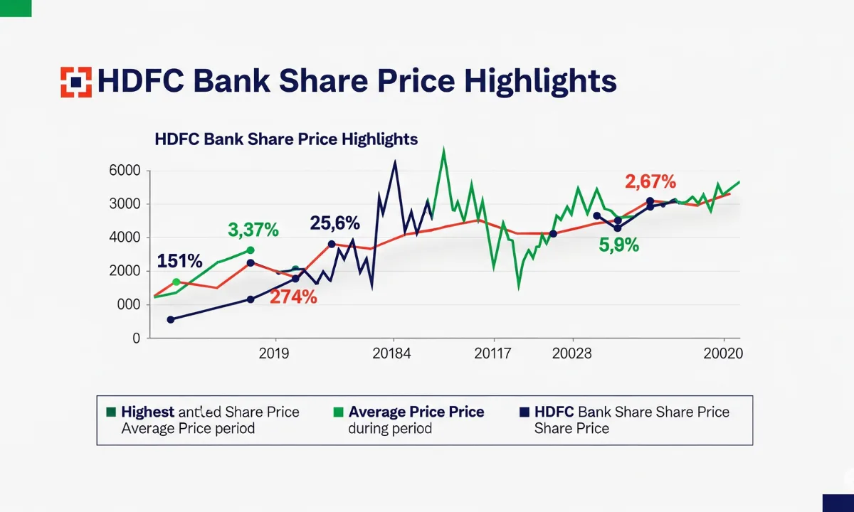 HDFC Bank Share Price Highlights