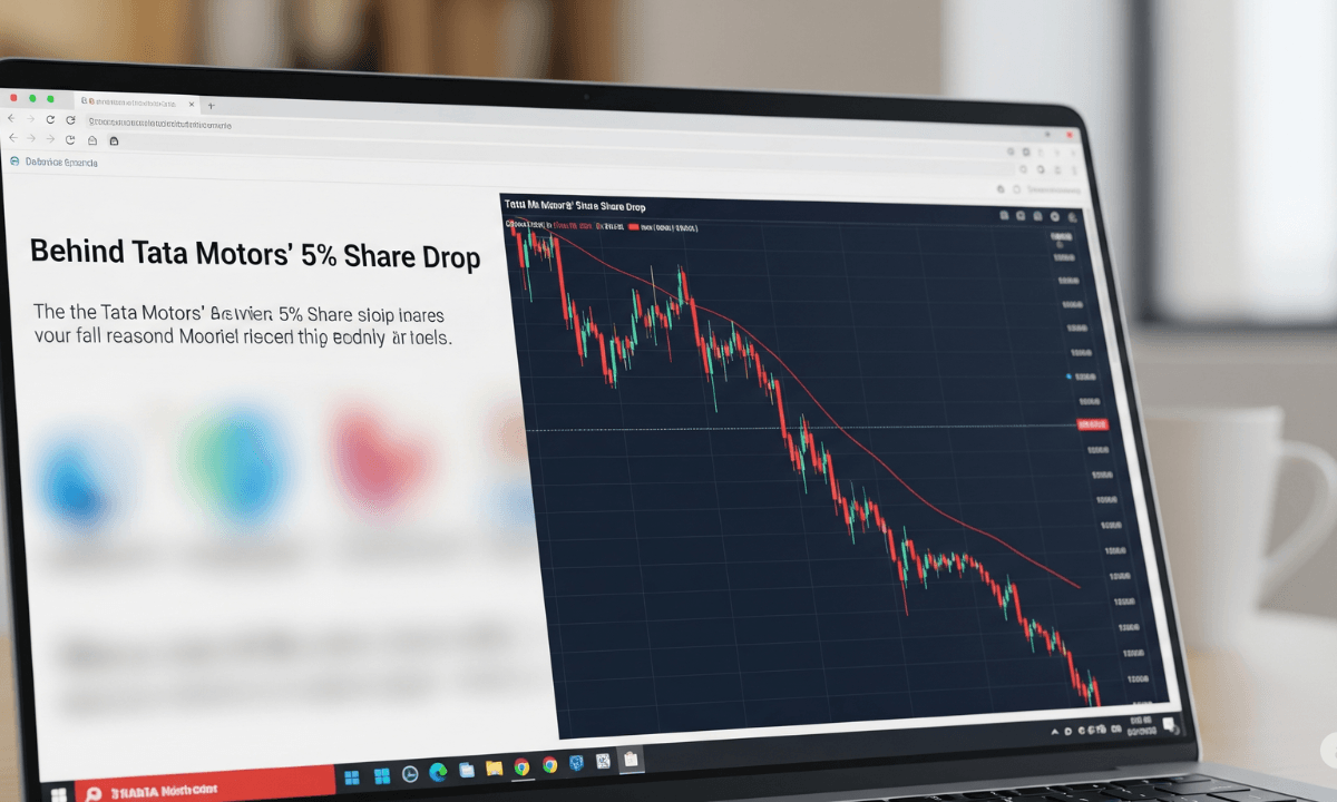 Behind Tata Motors’ 5% Share Drop