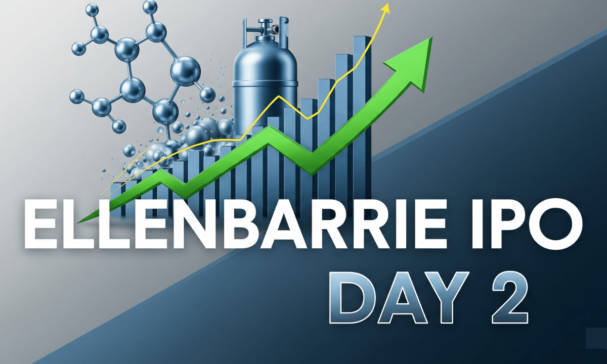Ellenbarrie Industrial Gases IPO Day 2